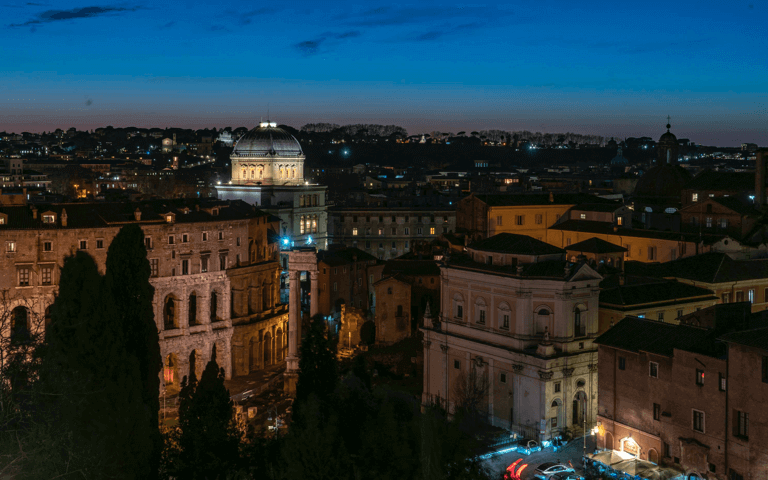 Acea, l'illuminazione al LED per la Sinagoga di Roma